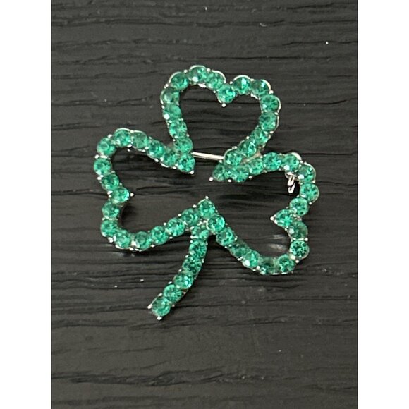 Lot of 13 Vintage & Non-Vintage Brooches/Pins Rhinestone & Enamel Accents Bling - Picture 7 of 14